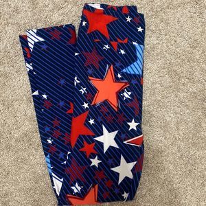 luLaRoe Stars and Stripes Leggings